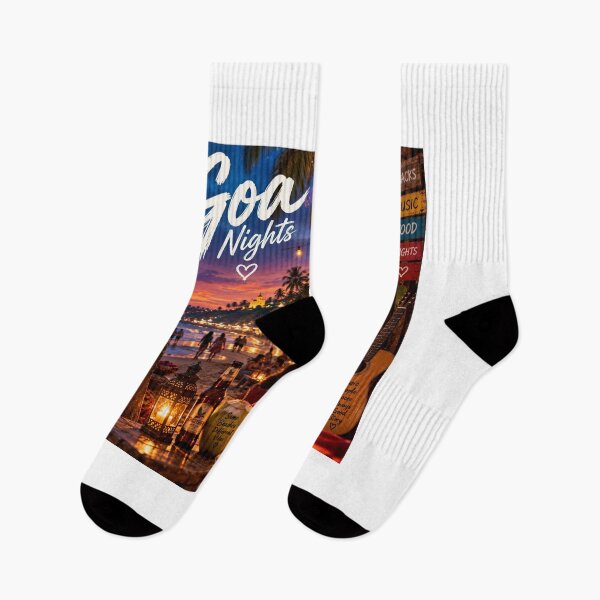 Item preview, Goa Nights — Beach Shacks Live Music Good Vibes designed and sold by Goanheartprints.
