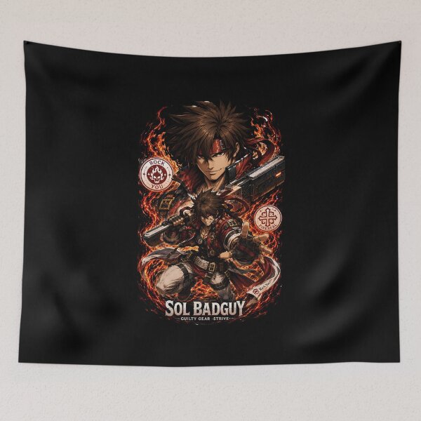 Item preview, Sol Badguy Guilty Gear Strive Anime Warrior Design designed and sold by PrestonChild.
