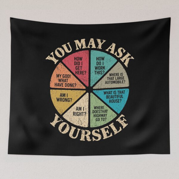 Item preview, You May Ask Yourself designed and sold by CharlieBurrell.