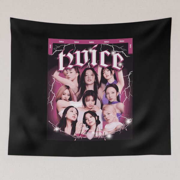 Item preview, TWICE K-pop Vintage Collage  designed and sold by KaylaRob311870.