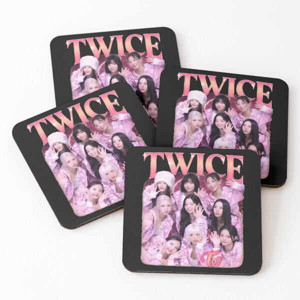 Item preview, TWICE K-Pop Group Retro Pink Y2K Style  designed and sold by LisaMcgu770729.