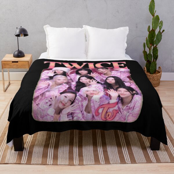 Item preview, TWICE K-Pop Group Retro Pink Y2K Style  designed and sold by LisaMcgu770729.