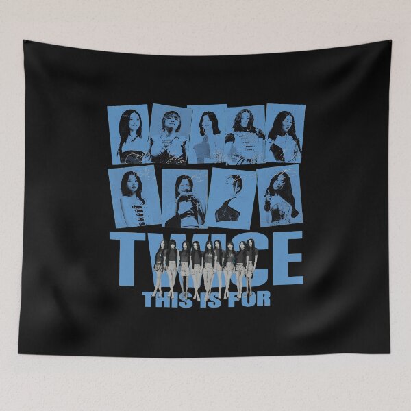 Item preview, TWICE K-Pop Group Vintage Collage  designed and sold by Christop885863.