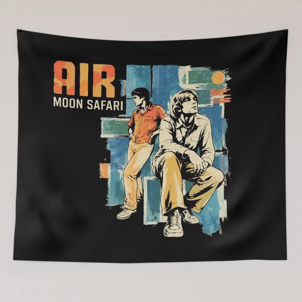 Item preview, Air Moon Safari Retro designed and sold by CharlieBurrell.