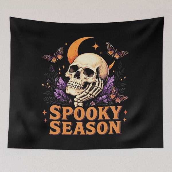 Item preview, Spooky Season Skull designed and sold by Christop-Arroyo.