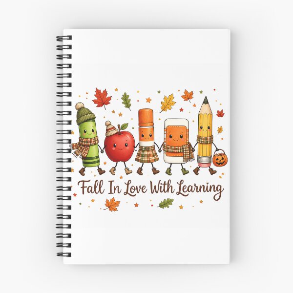 Item preview, Fall In Love With Learning Cute Fall Teacher Classroom Apple Pencil designed and sold by Zizo-DR44.