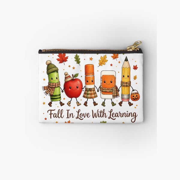 Item preview, Fall In Love With Learning Cute Fall Teacher Classroom Apple Pencil designed and sold by Zizo-DR44.