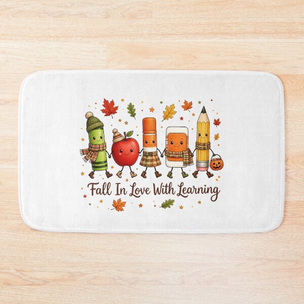 Item preview, Fall In Love With Learning Cute Fall Teacher Classroom Apple Pencil designed and sold by Zizo-DR44.