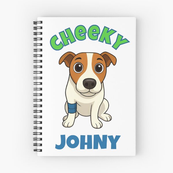 Item preview, Cheeky Johny Cute Jack Russell Terrier Cartoon designed and sold by MaurizioDesign.
