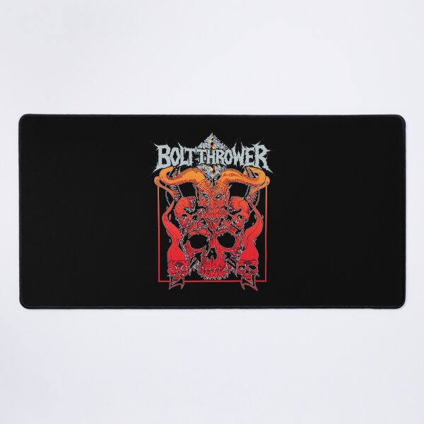 Item preview, Bolt Thrower Demonic Skull Flame Art designed and sold by Kristaeeneycvb.