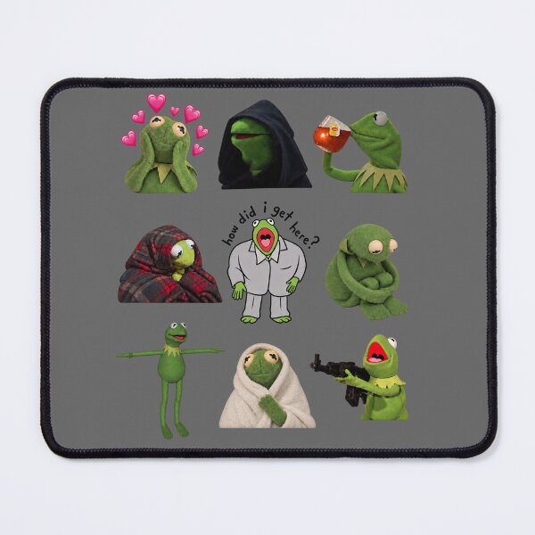 Item preview, kermit meme sticker pack designed and sold by Plainsindus.