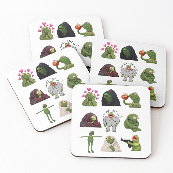Item preview, kermit meme sticker pack designed and sold by Plainsindus.
