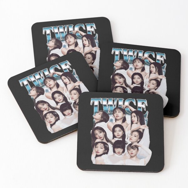 Item preview, TWICE K-Pop Vintage Group Photo Fan  designed and sold by MadisonL396064.