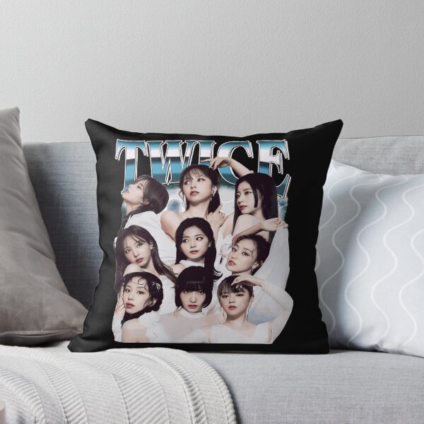 Item preview, TWICE K-Pop Vintage Group Photo Fan  designed and sold by MadisonL396064.