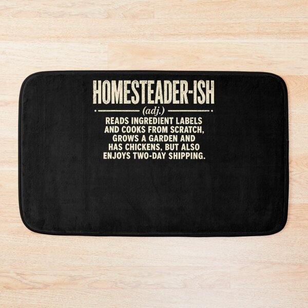 Item preview, Homesteader-ish Homesteading designed and sold by Tomtomatos.