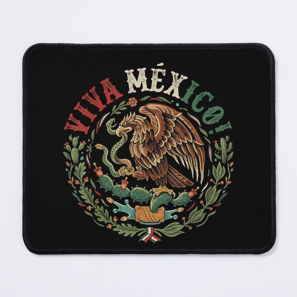 Item preview, Viva Mexico Mexican Independence Day Mexico Flag Emblem Men designed and sold by SuziLope.