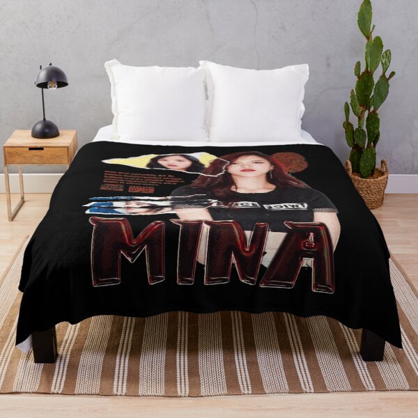 Item preview, TWICE Mina Retro Vintage K-Pop Fan Tee designed and sold by KaylaRob311870.