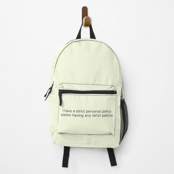 Item preview, I have a strict personal policy against having any strict policies designed and sold by English Learning.
