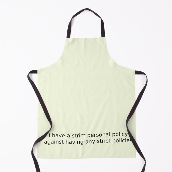 Item preview, I have a strict personal policy against having any strict policies designed and sold by English Learning.