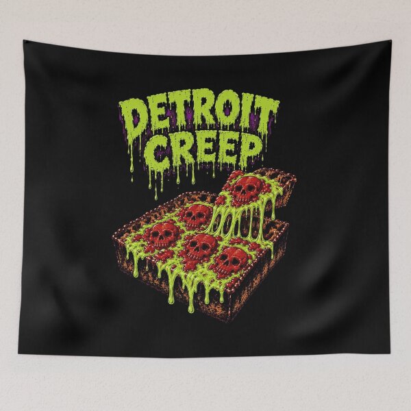 Item preview, Detroit Creep Horror Pizza designed and sold by cjanie93jo.
