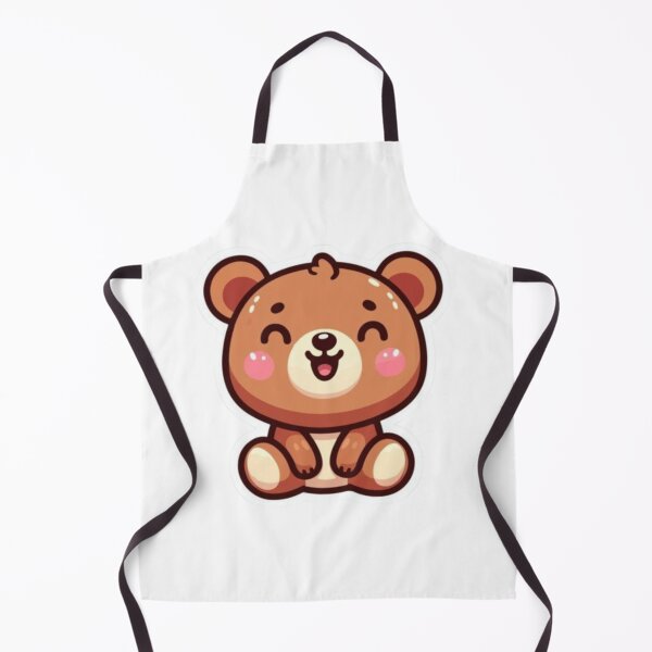 Item preview, Cute Kawaii Brown Bear Sticker – Adorable Cozy Bear designed and sold by Shree shyam khatu ji.