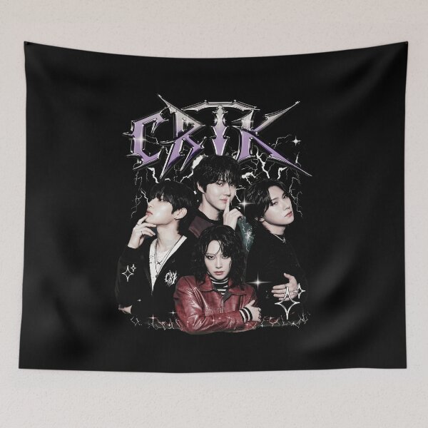 Item preview, TXT Group Lightning Retro Vintage Kpop Tee designed and sold by Christop885863.