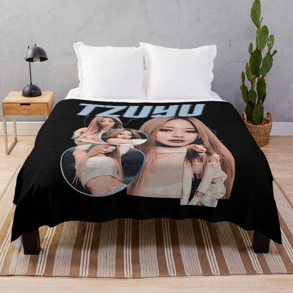 Item preview, TZUYU Retro K-Pop Idol Vintage Fan designed and sold by AbigailP792708.