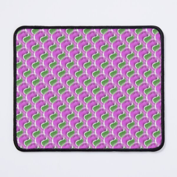 Item preview, Retro Bright Circular Pattern in Pink and Green designed and sold by Artistestella.