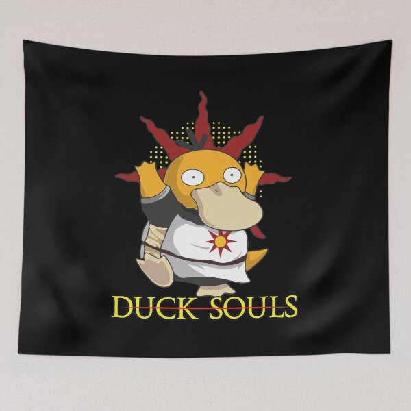 Item preview, Duck Souls Character Sun Emblem Parody designed and sold by Kristaeeneycvb.