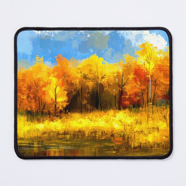 Item preview,  Golden and Orange Autumn Trees With Lake Reflection designed and sold by DEC02.