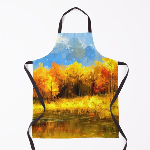 Item preview, Golden and Orange Autumn Trees With Lake Reflection designed and sold by DEC02.