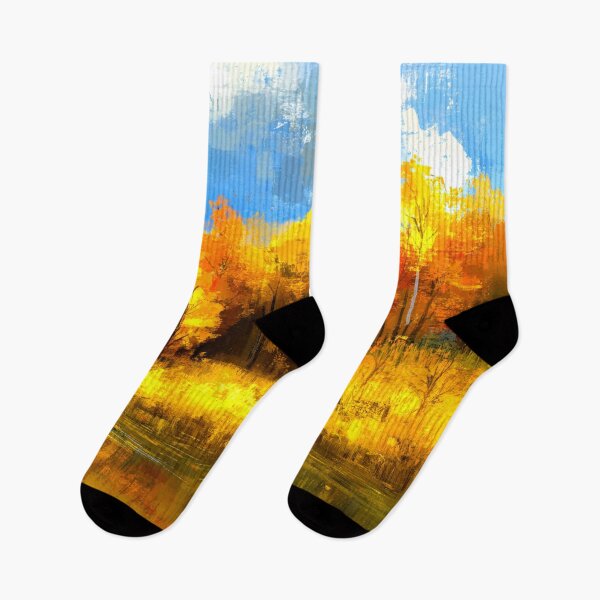 Item preview,  Golden and Orange Autumn Trees With Lake Reflection designed and sold by DEC02.