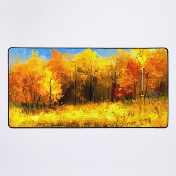 Item preview, Golden and Orange Autumn Trees With Lake Reflection designed and sold by DEC02.