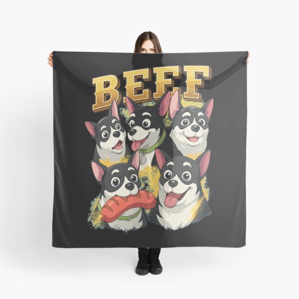 Item preview, Funny Five Chihuahuas Beef Hot Dog Cartoon Art designed and sold by Kristaeeneycvb.