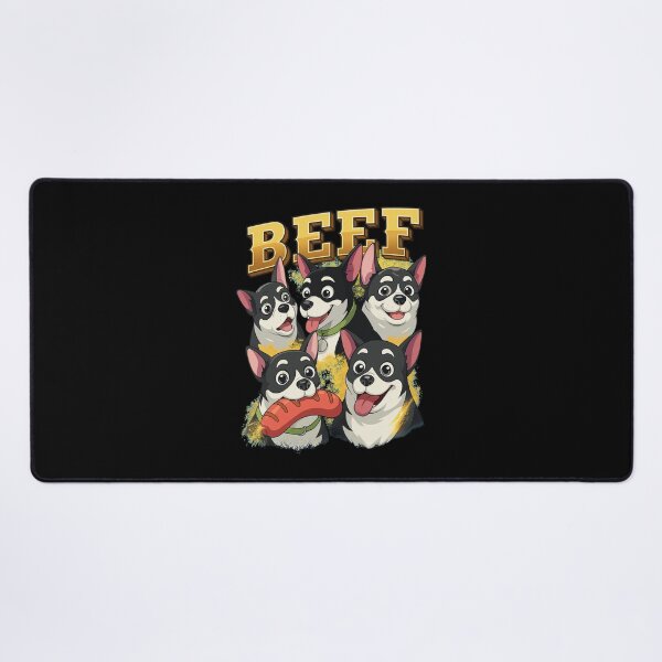 Item preview, Funny Five Chihuahuas Beef Hot Dog Cartoon Art designed and sold by Kristaeeneycvb.