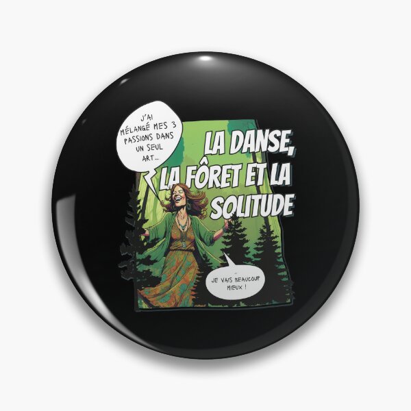 Item preview, Danse, Forêt et Solitude - Design Vivant designed and sold by Kristaeeneycvb.