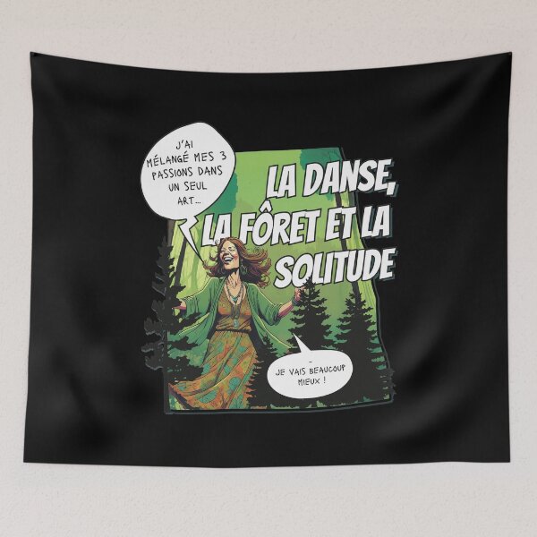 Item preview, Danse, Forêt et Solitude - Design Vivant designed and sold by Kristaeeneycvb.
