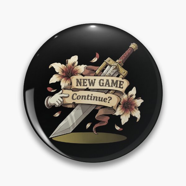 Item preview, New Game Continue designed and sold by cjanie93jo.