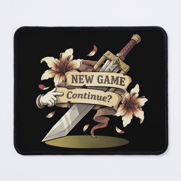 Item preview, New Game Continue designed and sold by cjanie93jo.