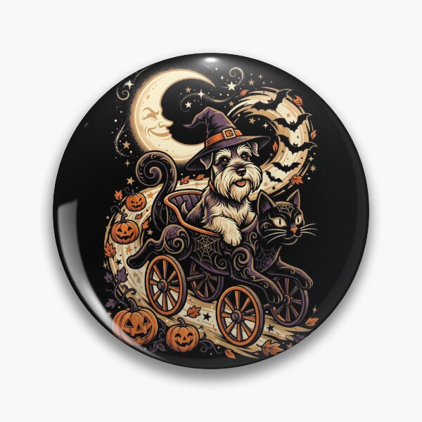 Artikelvorschau, Mini-Schnauzer Halloween Hundeliebhaber Gruselsaison entworfen und verkauft von DienesAngele.