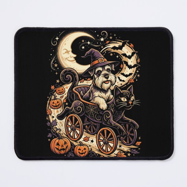 Item preview, Mini Schnauzer Halloween Dog Lover Spooky Season designed and sold by DienesAngele.