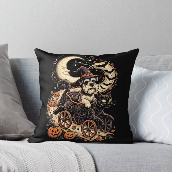 Item preview, Mini Schnauzer Halloween Dog Lover Spooky Season designed and sold by DienesAngele.