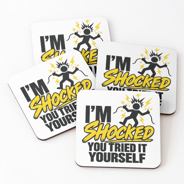 Item preview, I'm Shocked You Tried It Yourself Electrician Humor designed and sold by ABprintstudio.