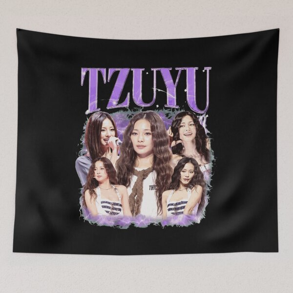 Item preview, TZUYU Vintage K-Pop Idol Collage  designed and sold by KaylaRob311870.