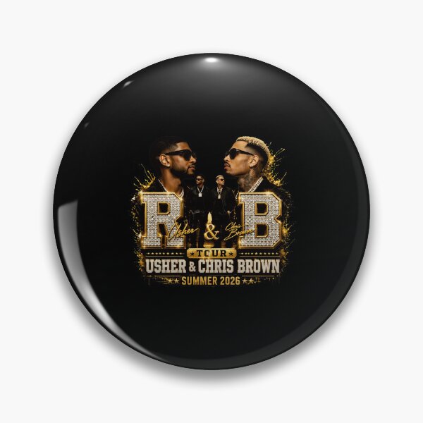 Item preview, Usher & Chris Brown R&B Tour 2026 designed and sold by Christop885863.
