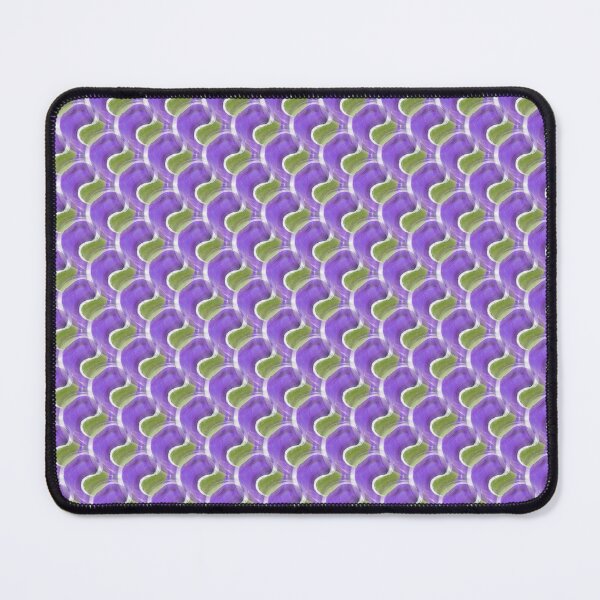 Item preview, Retro Bright Circular Pattern in Purple and Green designed and sold by Artistestella.