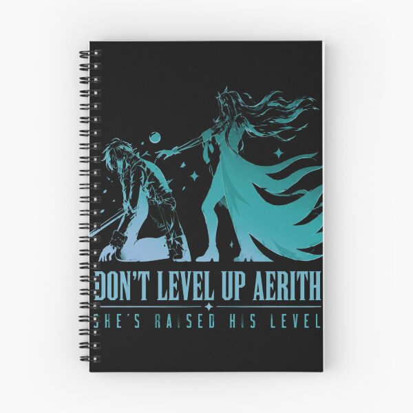 Item preview, No subas de nivel a Aerith. designed and sold by cjanie93jo.
