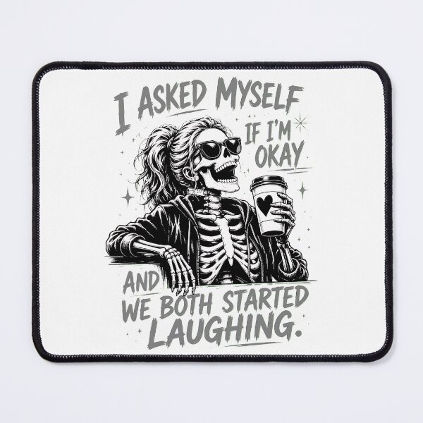 Item preview, Skeleton Coffee Skeleton Humor designed and sold by Aniverlia.