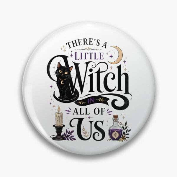 Item preview, There's A Little Witch in All of Us Halloween Spooky Season designed and sold by SuziLope.