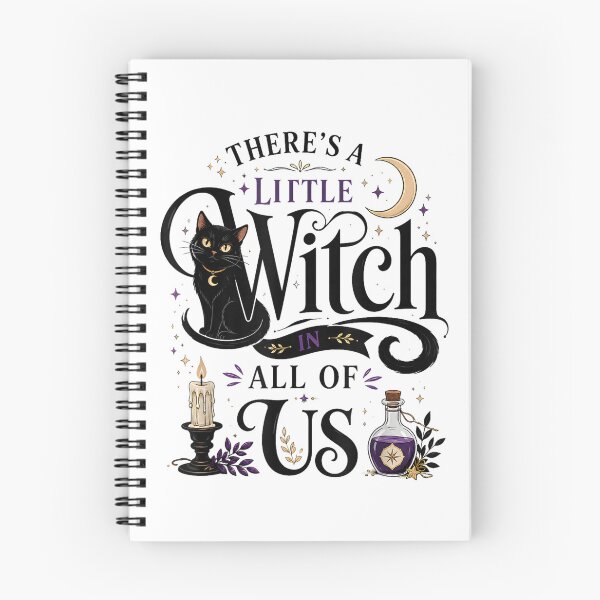Item preview, There's A Little Witch in All of Us Halloween Spooky Season designed and sold by SuziLope.